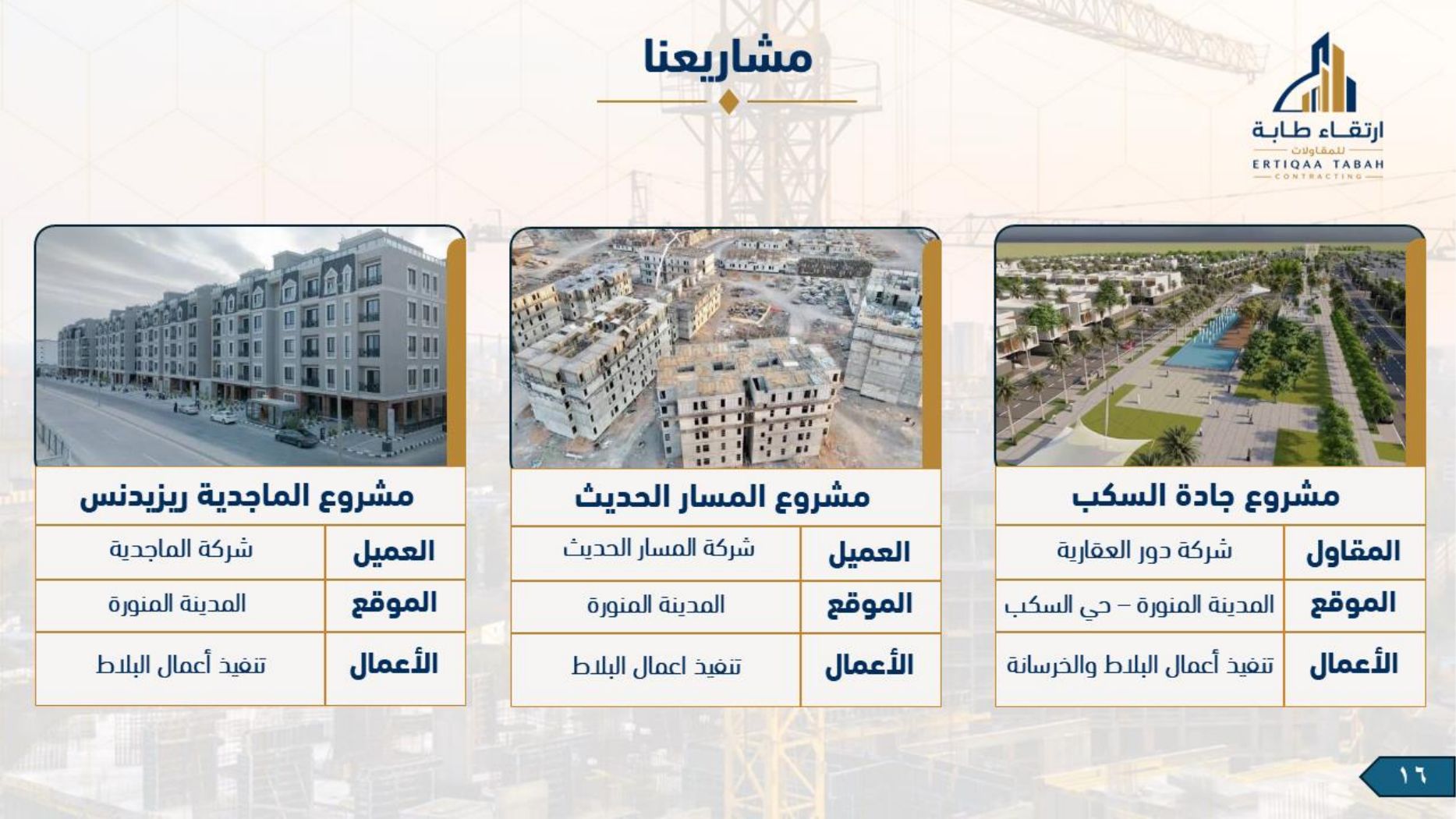 ملف شركة ارتقاء طابة — صفحة 16